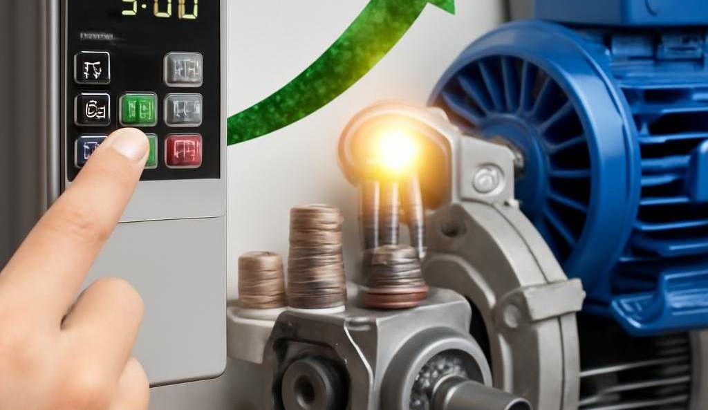 Úspora energie a mechaniky pomocí frekvenčních měničů