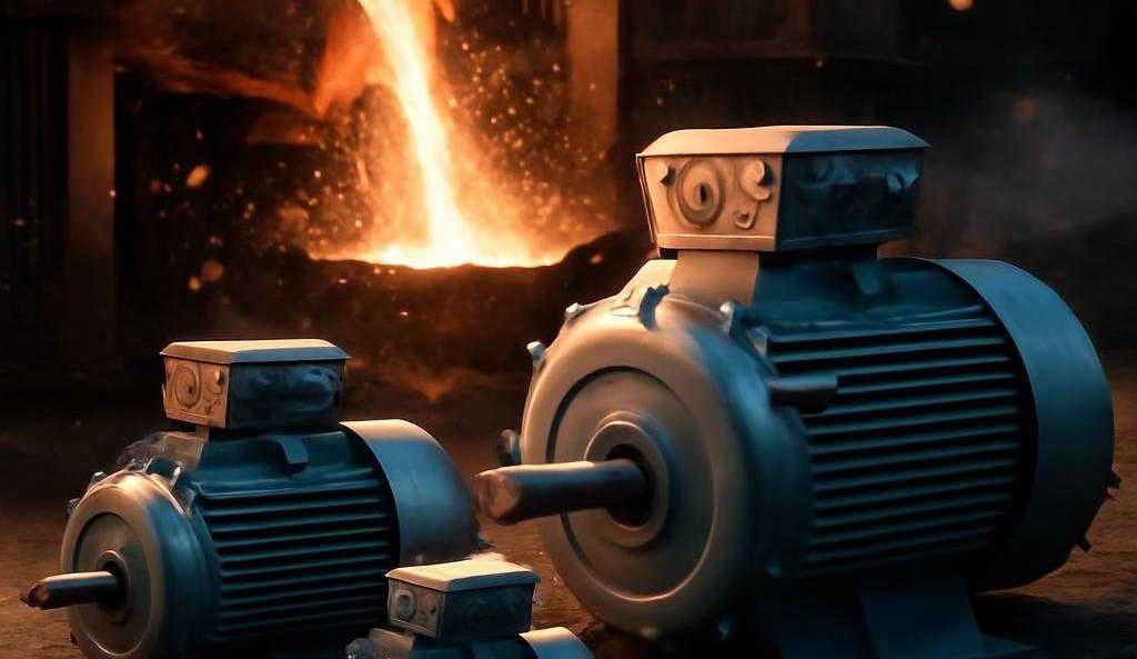 Elektromotoren die presteren in extreme industrieën