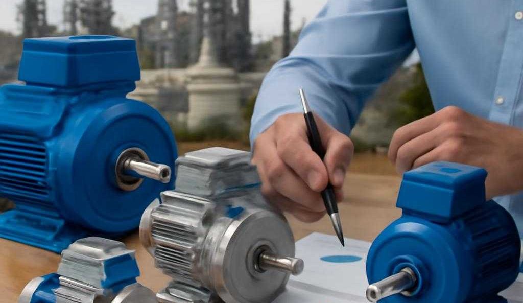 Elección de motores eléctricos clave para plantas eficientes